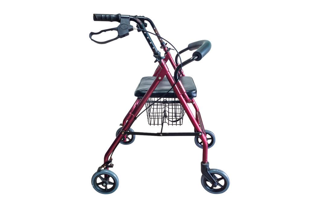 4 wheel rollator