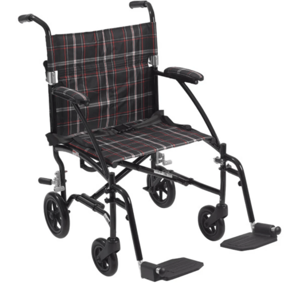 drive fly-lite transport chair