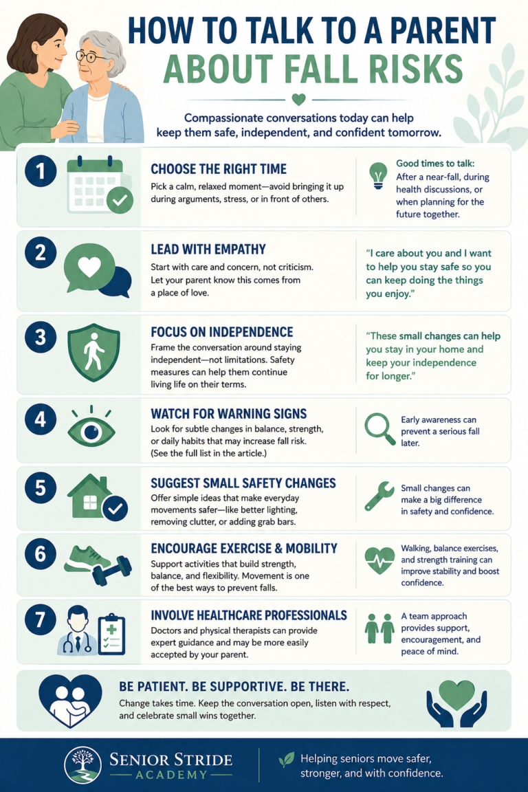 How to Talk to a Parent About Fall Risks | Senior Safety Guide - Senior ...