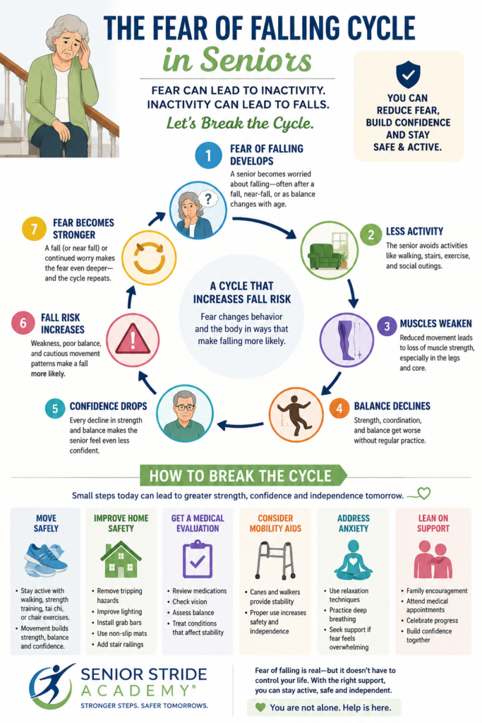 fear of falling cycle in seniors