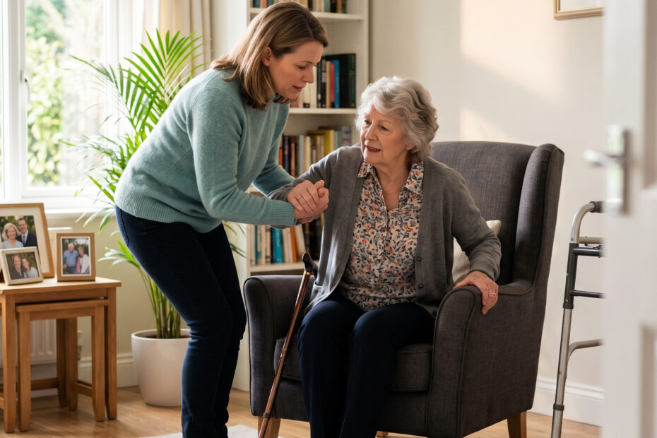 how to tell if senior parent is safe to live alone