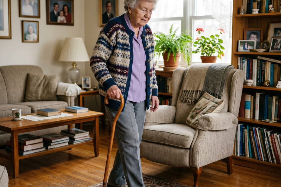 elderly legs suddenly go out