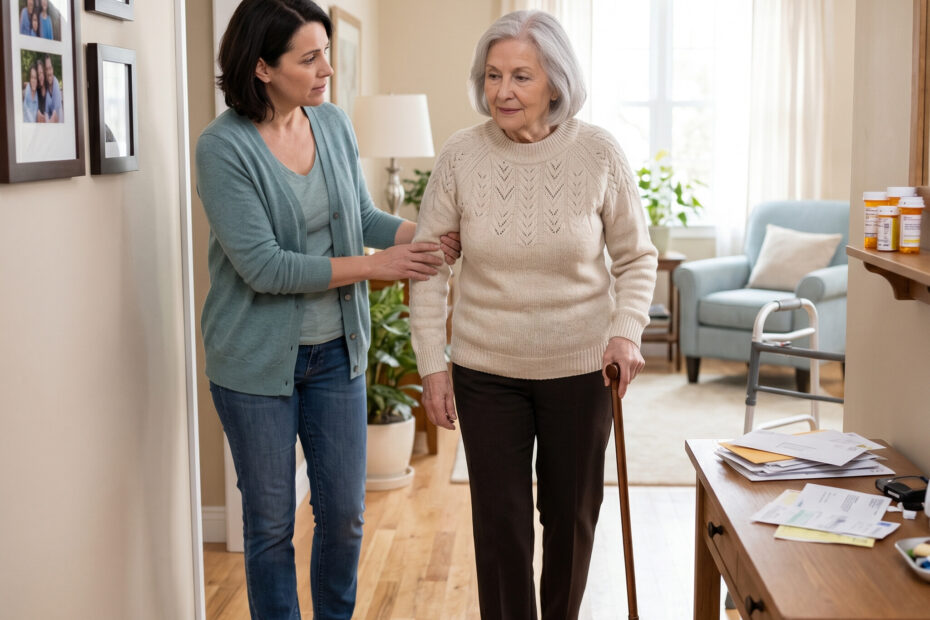 signs an elderly parent needs more supervision