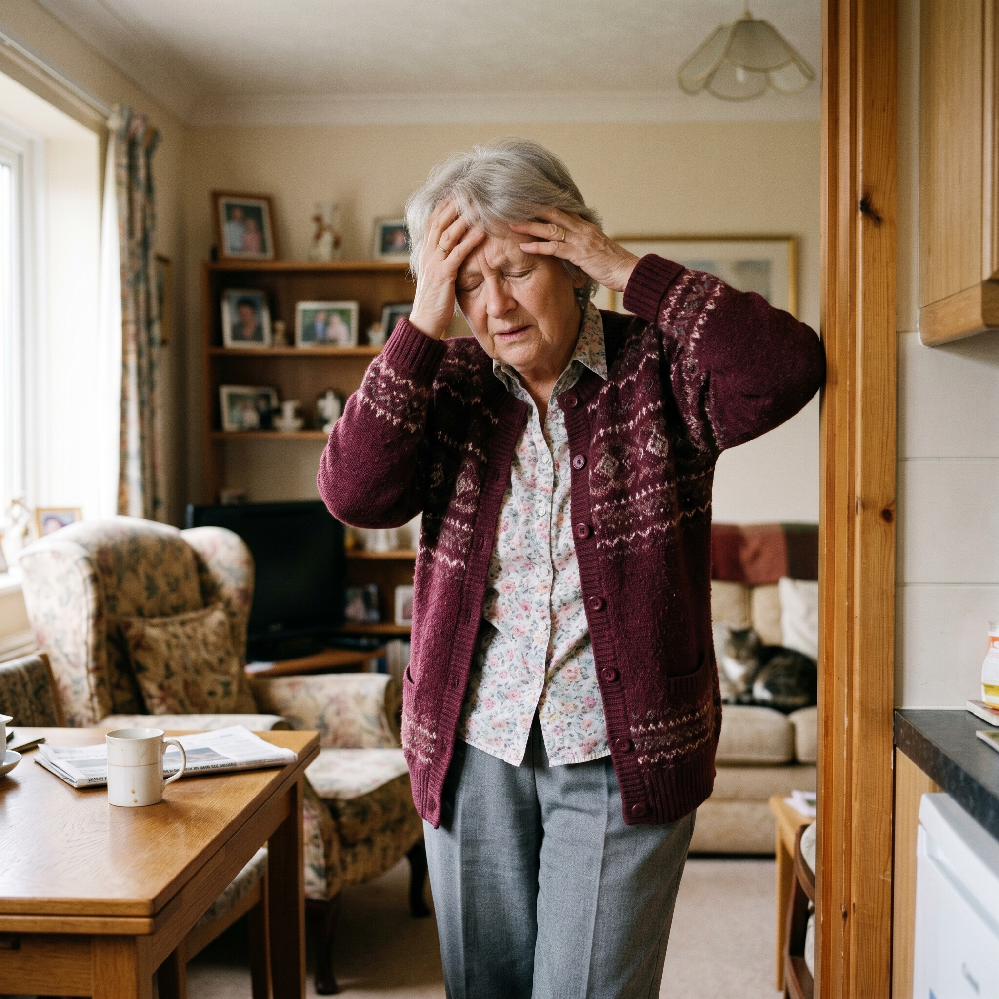 blood pressure cause dizziness in seniors