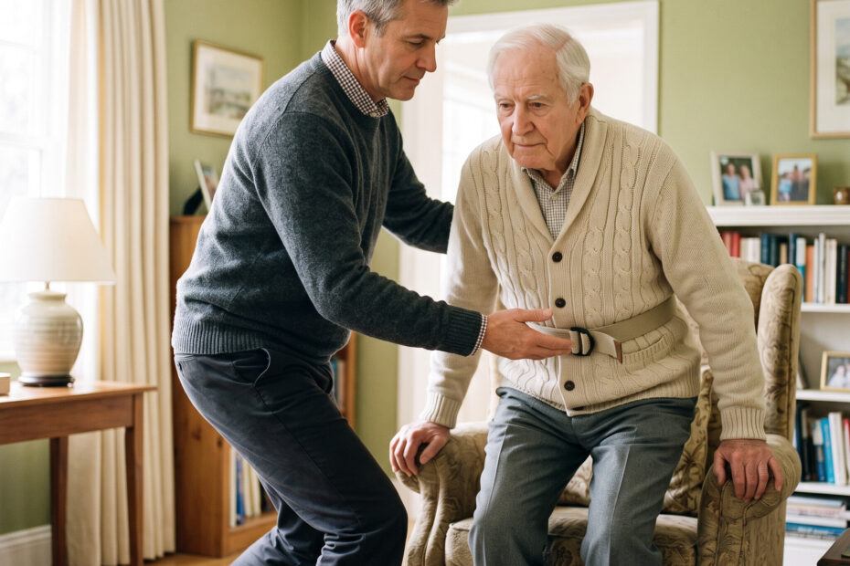how to protect your back when caring for someone at home