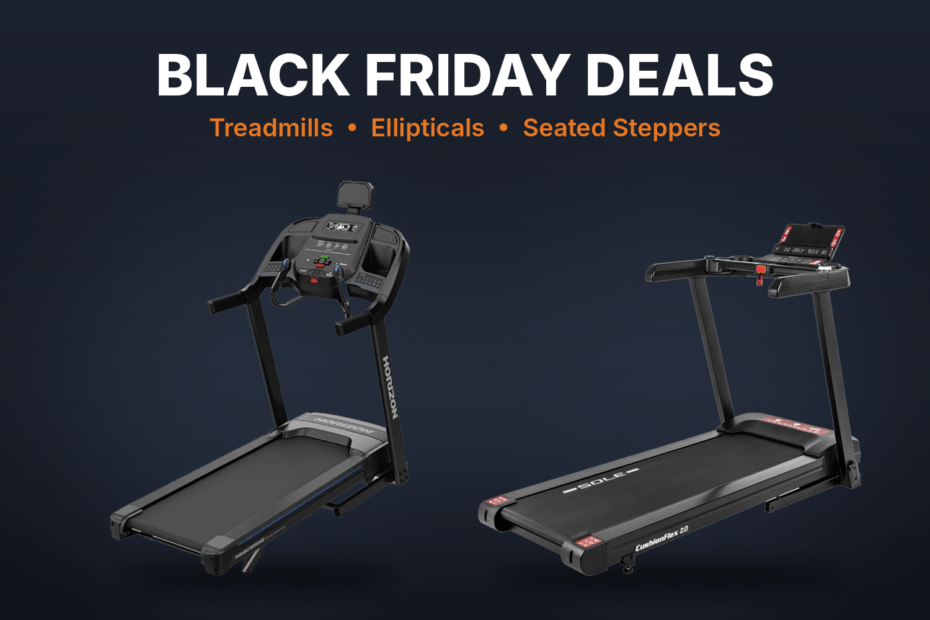 Black Friday deals on treadmills for seniors from Horizon and Sole
